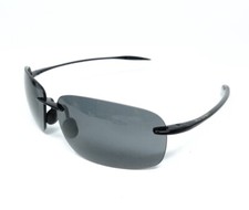 Polarized Sunglasses Maui Jim Breakwall MJ422-02 63 13 127 Black Neutral Grey Ne