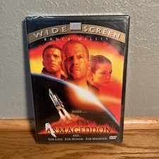 Armageddon DVD 1998 Widescreen Bruce Willis Billy Bob Thorton NEW SEALED