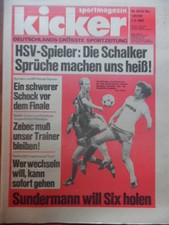 KICKER 45 - 1.6. 1983 Uwe Reinders Wer wird Deutscher Meister: HSV oder Bremen?