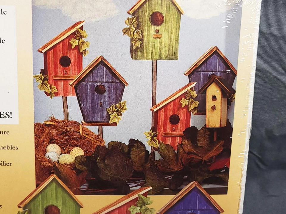 Recortes de papel tapiz Wallies sellados 25 Wallies BIRDHOUSE 3 patrones diferentes Foto 3 de 4