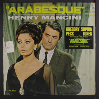 SOUNDTRACK: arabesque RCA 12'' LP 33 RPM Sealed