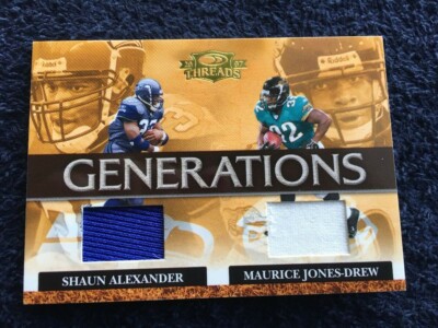 Alexander-Jones-Drew #G-12 - 2007 Donruss Threads - Generations /250
