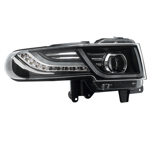 Par de faros proyectores LED halo con lámpara de rejilla para Toyota FJ Cruiser 07-2015 - Imagen 2 de 12