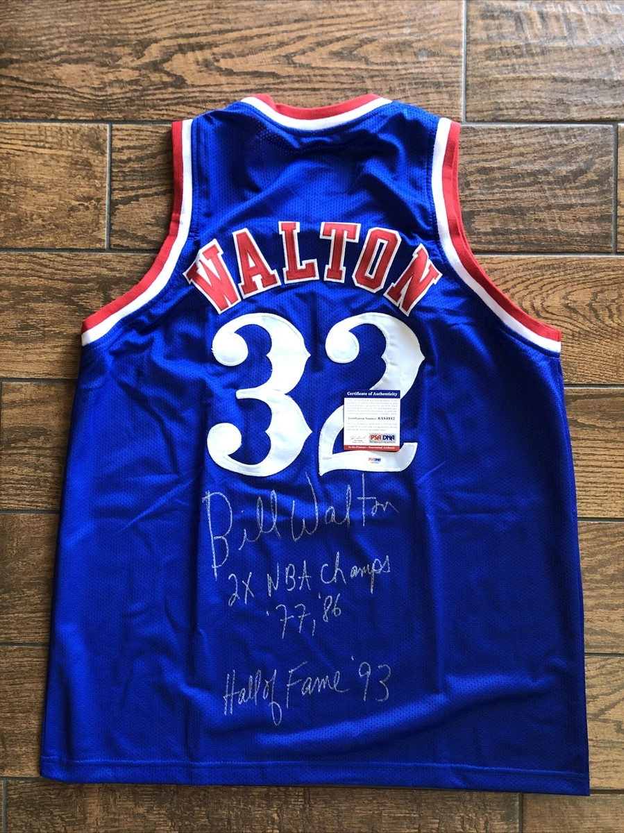 San Diego Clippers Authentic 1979-80 Bill Walton #32 White Jersey