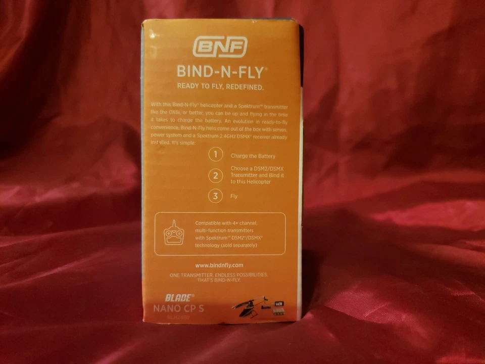 Blade Nano CP S BNF RC Helicopter BLH2480 Horizon Hobby Discontinued - Image 4 of 4