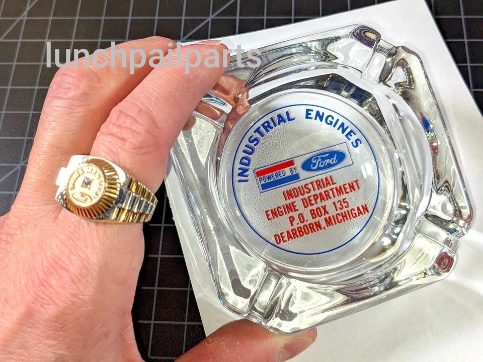 NOS Power By Ford Ashtray Shelby Cobra Sunbeam Tiger DeTomaso Iso Pantera Grifo - Image 2 of 4