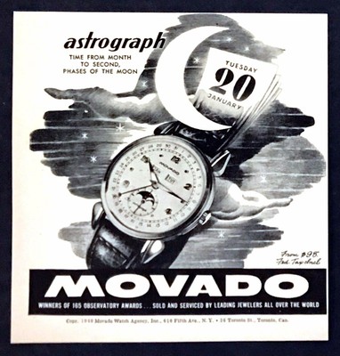 movado astrograph