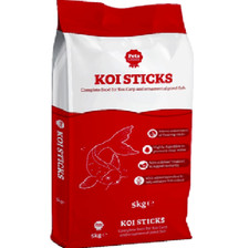 5KG KOI CARP STICKS : Pets Choice Floating Pond Ornamental Fish Food Spirulina