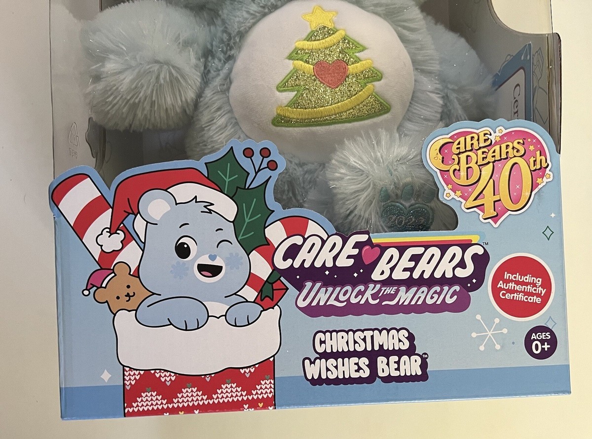 Christmas Wishes Care Bear Limited Edition 2022 40th Anniversary