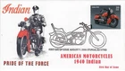 AO-4085-2, 2006, American Motorcycles, Indian , FDC, Add-on Cachet. Pictorial Po