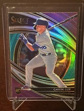 2020 Panini Select Gavin Lux Premier Tri Color Prizm RC SP Los Angeles Dodgers