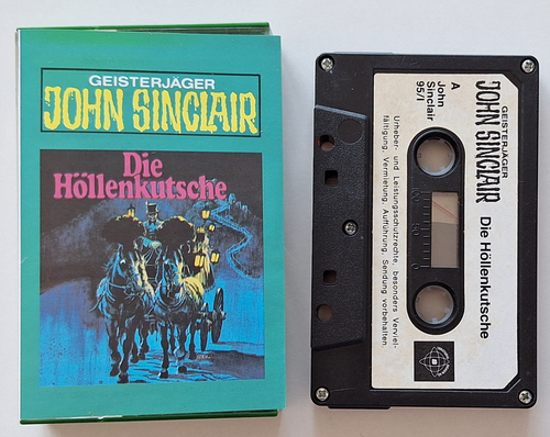 John Sinclair Die Höllenkutsche MC Kassette Hörspiel TSB Erstauflage