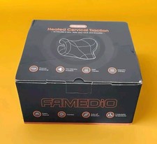 Heated Neck Stretcher Traction Device Muscle Tension Migraine Relaxer W/ Heat