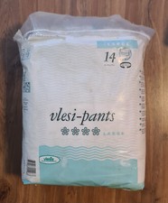Vintage 2003 Vlesi-pants ADULT diapers 14 Large nappies 100-150 cm NEW opened