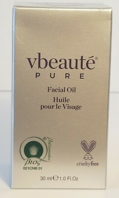 Vbeaute Pure Facial Oil 1.0 fl oz New Sealed Nightime Biocosmetics