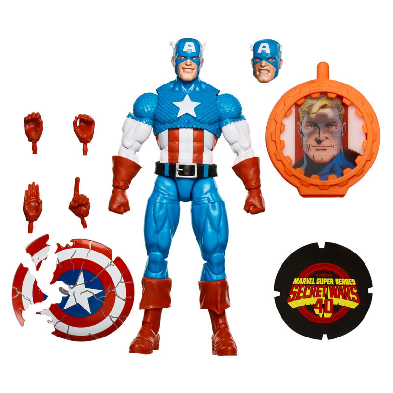 Hasbro Japan Marvel Legends Series Secret Wars Captain America