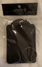 Graphic 45 Staples Regular Tag Album With Binder Ring Black