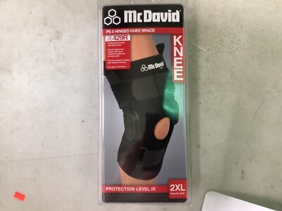 NEW McDavid Ps II Hinged Knee Stabilizer Brace Support 429R XXL 2XL ( LEVEL 3)