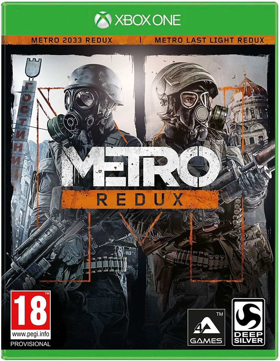 Metro Redux Xbox One Game 2033 Last Light Shooter Battle Action