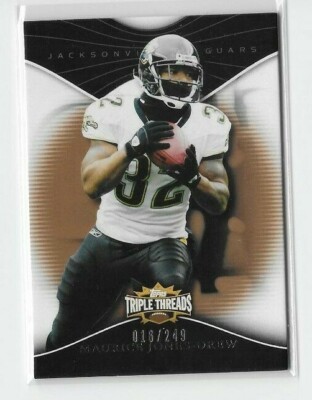 2009 Topps Triple Threads MAURICE JONES-DREW SEPIA PARALLEL #52 JAGUARS /249