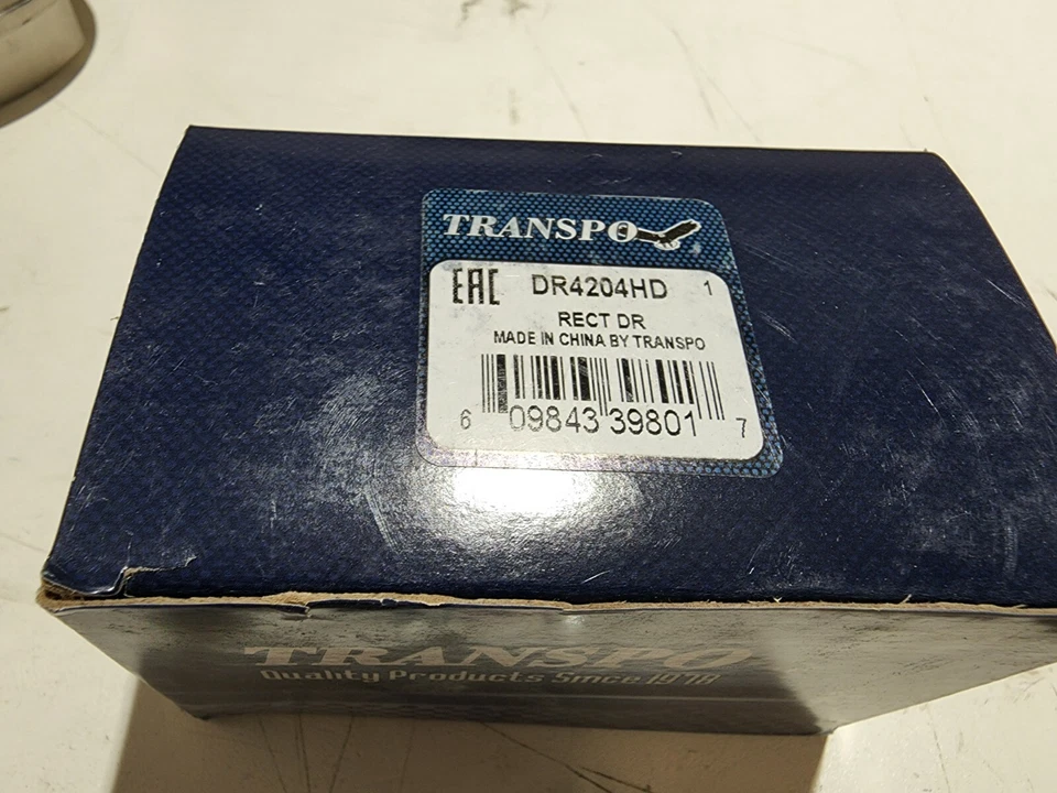 Rectificador de puente de alta resistencia Transpro #DR4204HD para alternador Delco CS130D nuevo Foto 2 de 3