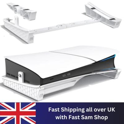 Horizontal Stand Bracket For Sony PS5 Slim digital& Disc Edition