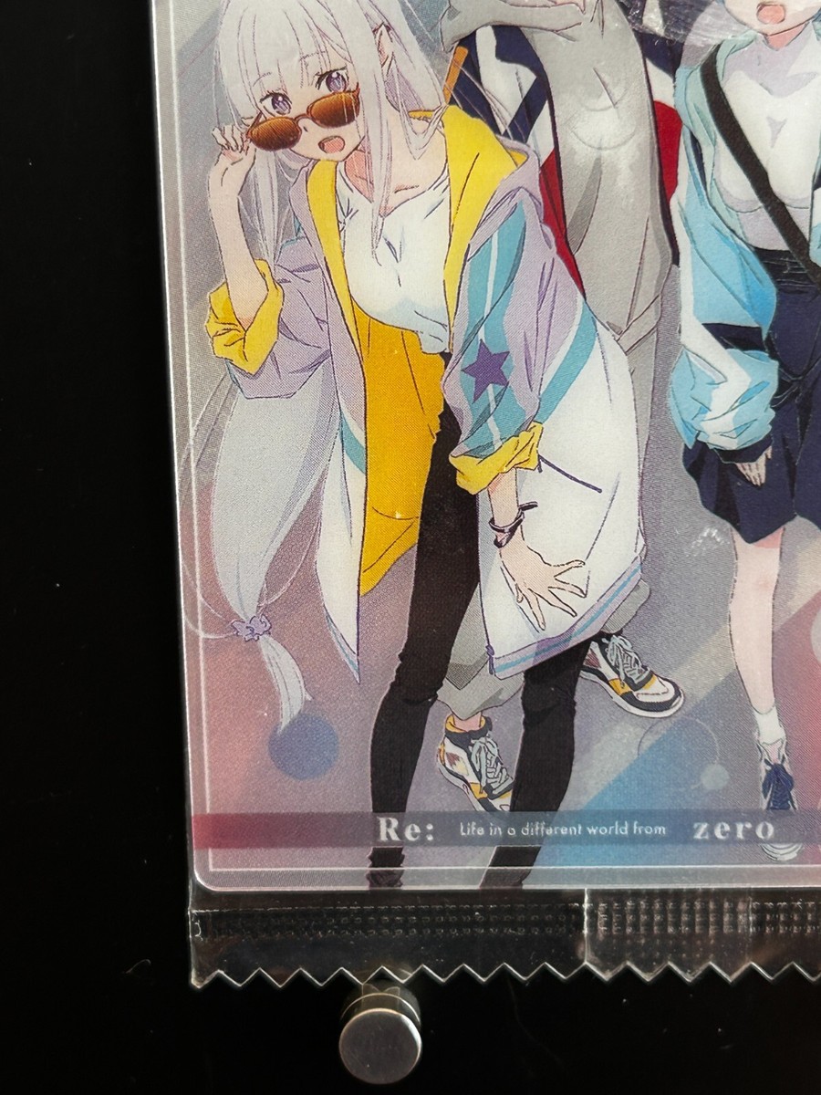 ＊ れみ ＊ Emilia Rem Ram Re:Zero Card wafer #23 JAPAN Japanese BANDAI