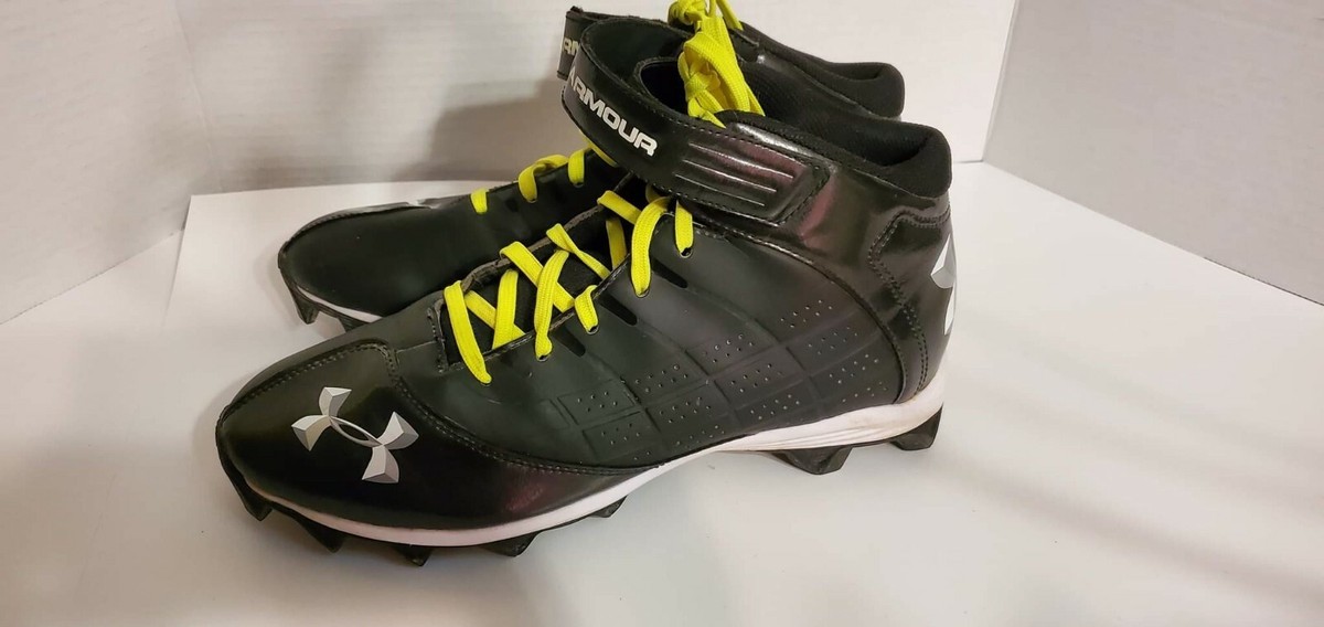 Size 10 Under Armour Crusher Mid Black White for sale online