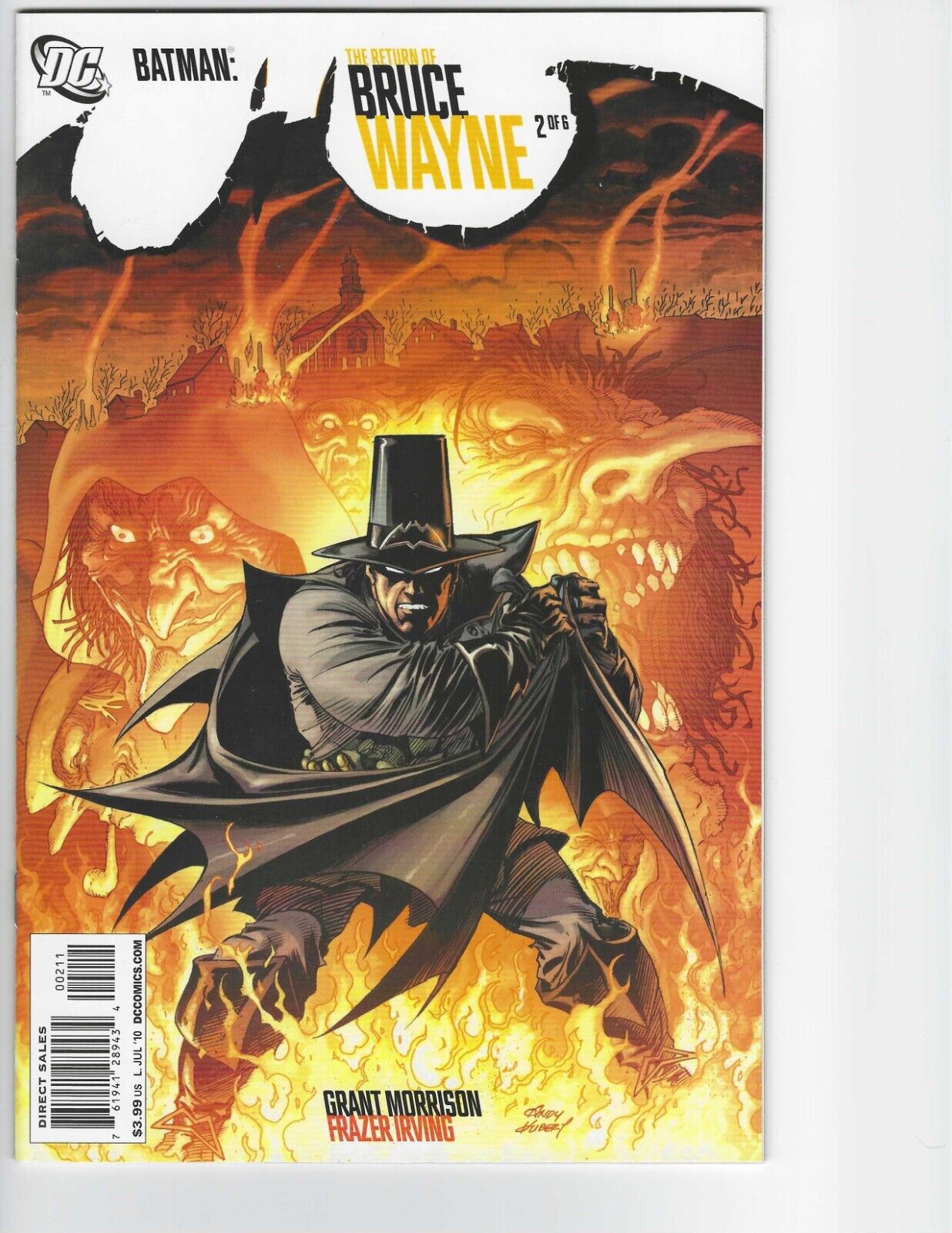 Batman: The Return of Bruce Wayne # 2, Batman The Puritan?