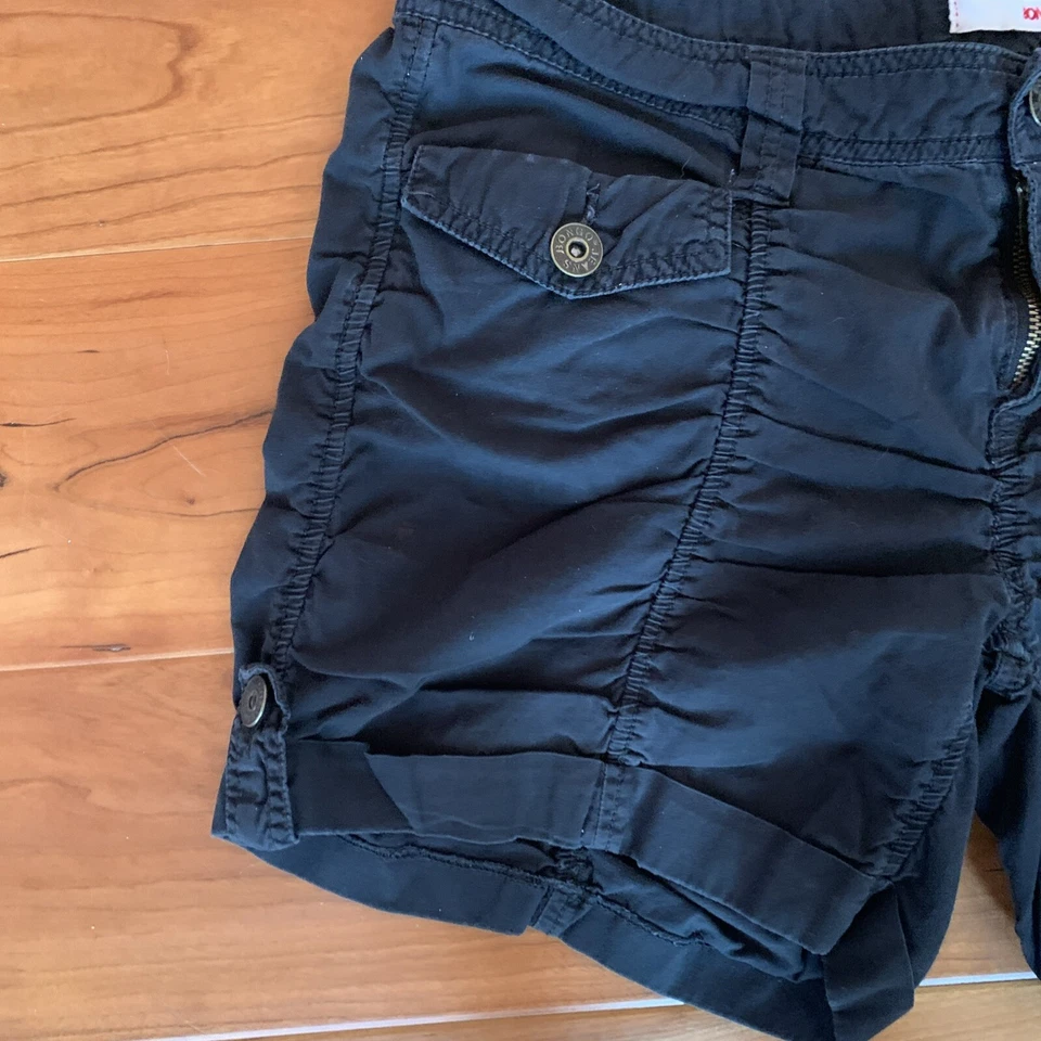 Pantalones Cortos Carga Informales Bongo Niñas Junior Talla 7 Negros Foto 3 de 4