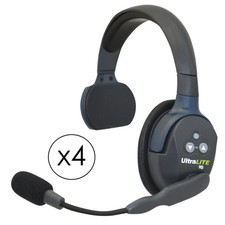 Eartec Ul4s Ultralite 4-person Single-ear Headset System