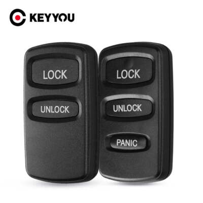 KEYYOU 2/3 Button Keyless Entry Remote Key Fob For Mitsubishi Lancer Galant Outl