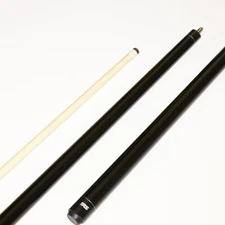 SRS S1 Black Two-Piece Billiards Pool Cue Stick w/ 12.5 Slim Shaft & Le Pro Tip