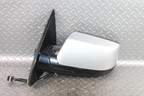 15-20 Yukon Silver Cap Driver Side Left LH Power Door Mirror Blind Spot OEM WTY
