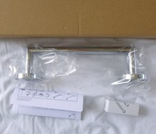 Dezi Home Towel Bar 9" wall Mount silver NIB D4.100-PC