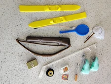 Barbie💖KEN Clothes-Some Vintage-Accessories-Hockey Stick--Lot K24