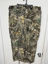 mens large realtree cargo pants edge camo marked large 40x30 actual