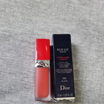 Dior Rouge Ultra Care Liquid Lipstick 999 BLOOM 6ml Brandneu 