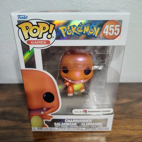Funko Pop Pokemon Charmander Pearlescent 455 Pokemon Center Exclusive