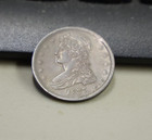 1837 US Bust Half 50c AU Details (Cleaned, Retoned)