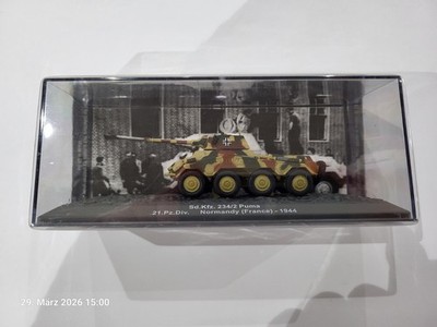 Sd.Kfz. 234/2 Puma 1:72 De Agostini Panzersammlung Nr.043 im Blister
