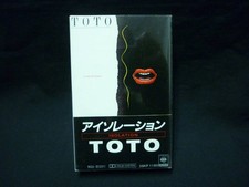 TOTO Isolation Cassette Tape Lyrics Card 28KP Used CBS Sony 1980s