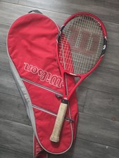 Wilson Federer 100 Series Racquet 4 1/2 Grip 4.5 w/ Vintage Team Bag 290g