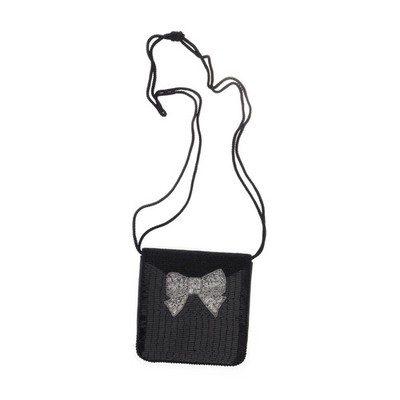 Handtasche, Damen, Schwarz/Silber, 15, 15, 2 cm #RSI