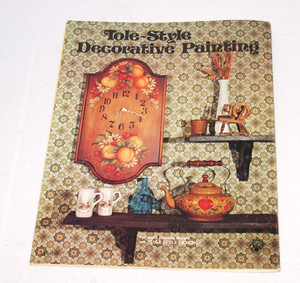 Folk Art Painting Book with Practice Patterns Designs - Tole Style 1974