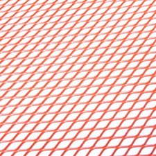 Racinggitter Str8 30x30cm fine neon orange for scooter, motorcycle