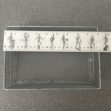 container store metal mesh storage container desk drawer etc