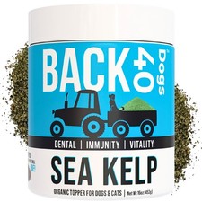 Organic Kelp Powder for Dogs, Dried Sea Kelp Supplement for Thyroid Function,...