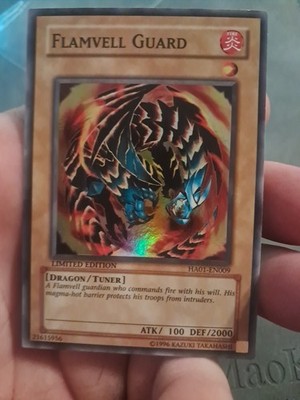 Yugioh Flamvell Guard HA01-EN009 Super Rare Limited Edition NM