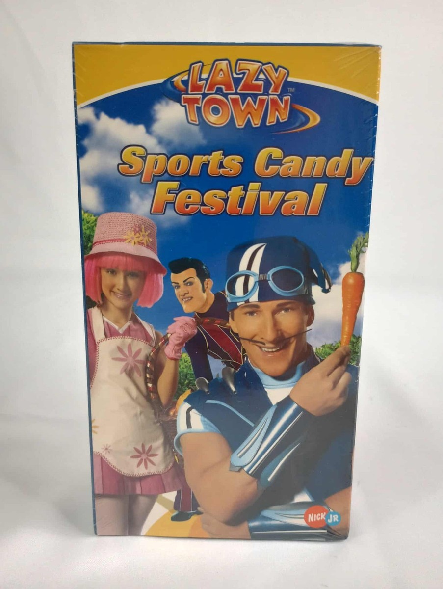 Lazy Town - Sports Candy Festival (VHS, 2006) for sale online | eBay